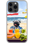 'The Beach Dog' Personalized Phone Case