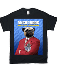 Camiseta personalizada para mascota 'Anchordog'