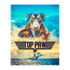 Load image into Gallery viewer, &#39;Top Paw&#39; Personalizable Pet Standing Canvas