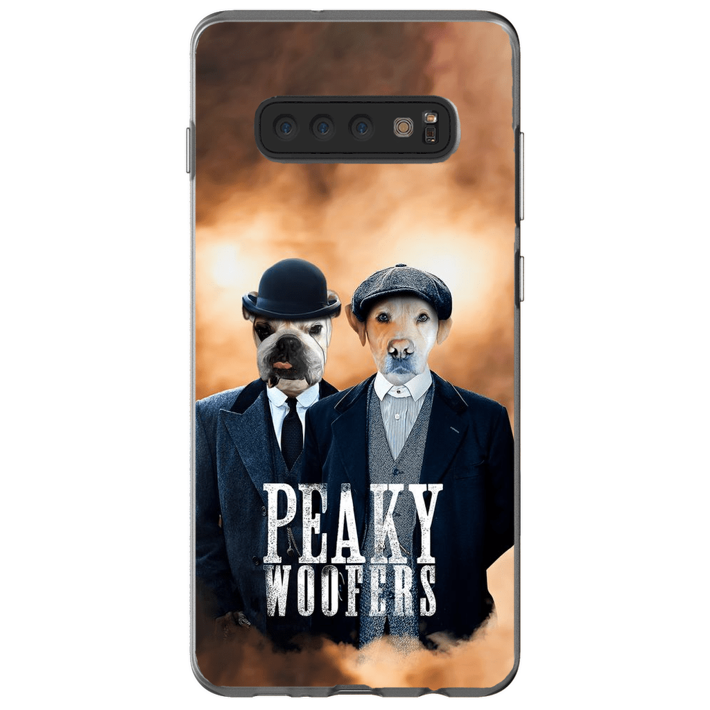 &#39;Peaky Woofers&#39; Personalized 2 Pet Phone Case