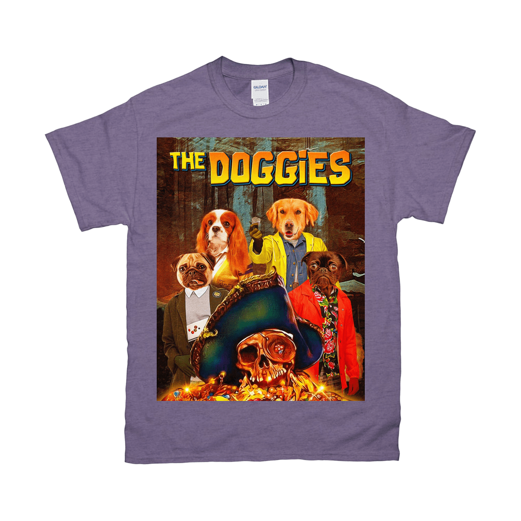 Camiseta personalizada con 4 mascotas &#39;The Doggies&#39;