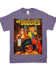 Camiseta personalizada con 4 mascotas 'The Doggies'