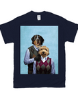 'Step Doggo & Doggette' Personalized 2 Pet T-Shirt