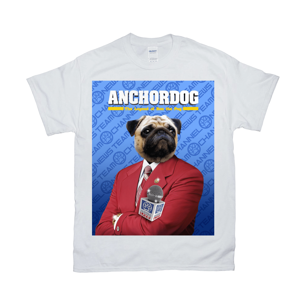 Camiseta personalizada para mascota &#39;Anchordog&#39;