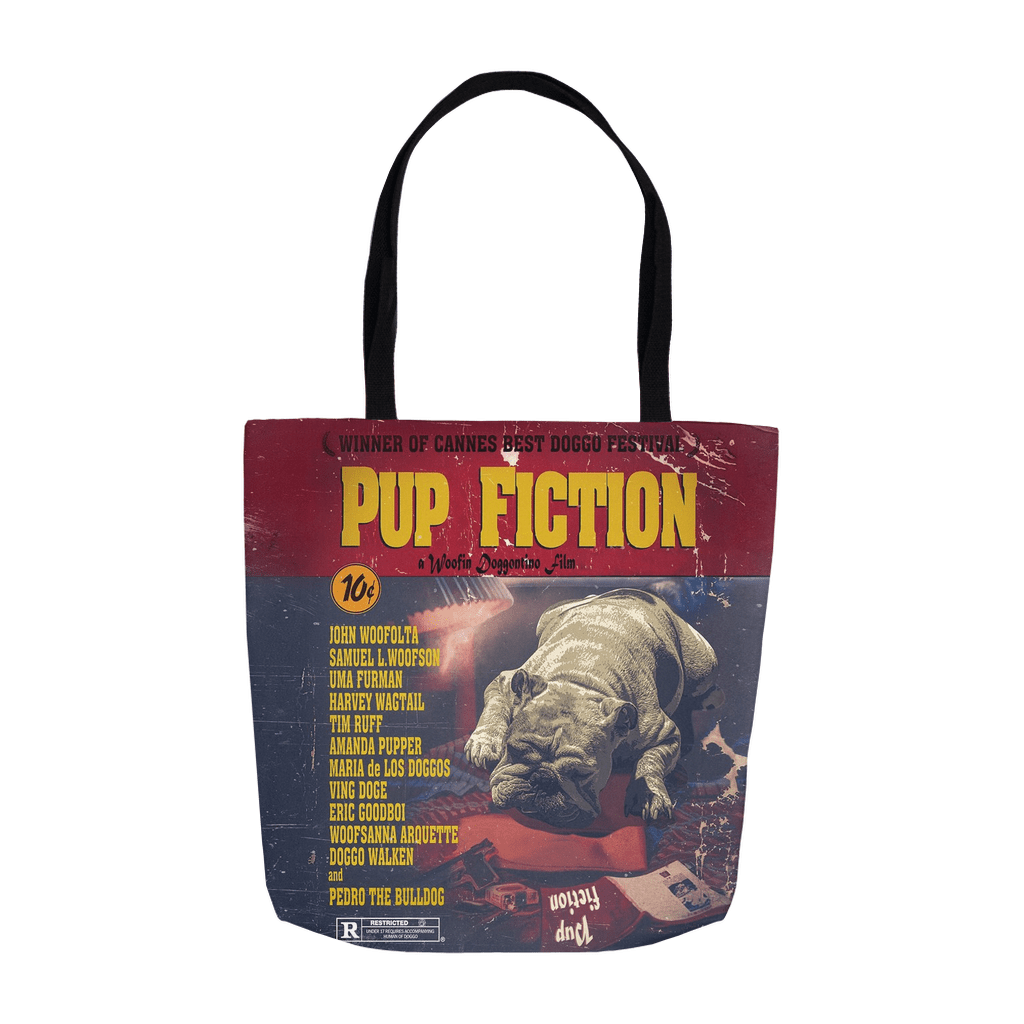 Bolsa de tela personalizada &#39;Pup Fiction&#39;