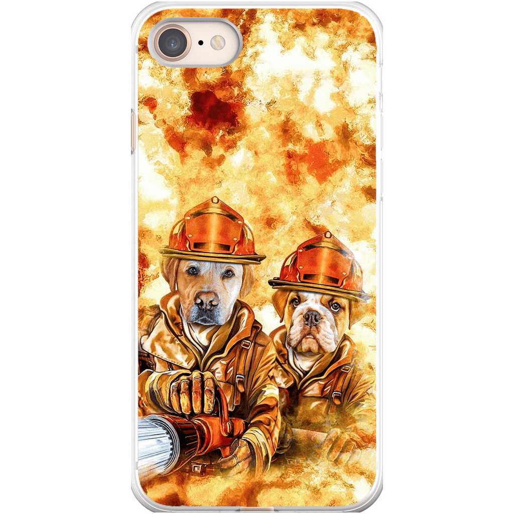 'The Firefighters' Personalized 2 Pet Phone Case