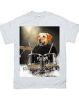 'The Drummer' Personalized Pet T-Shirt