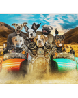 'Harley Wooferson' Personalized 8 Pet Blanket
