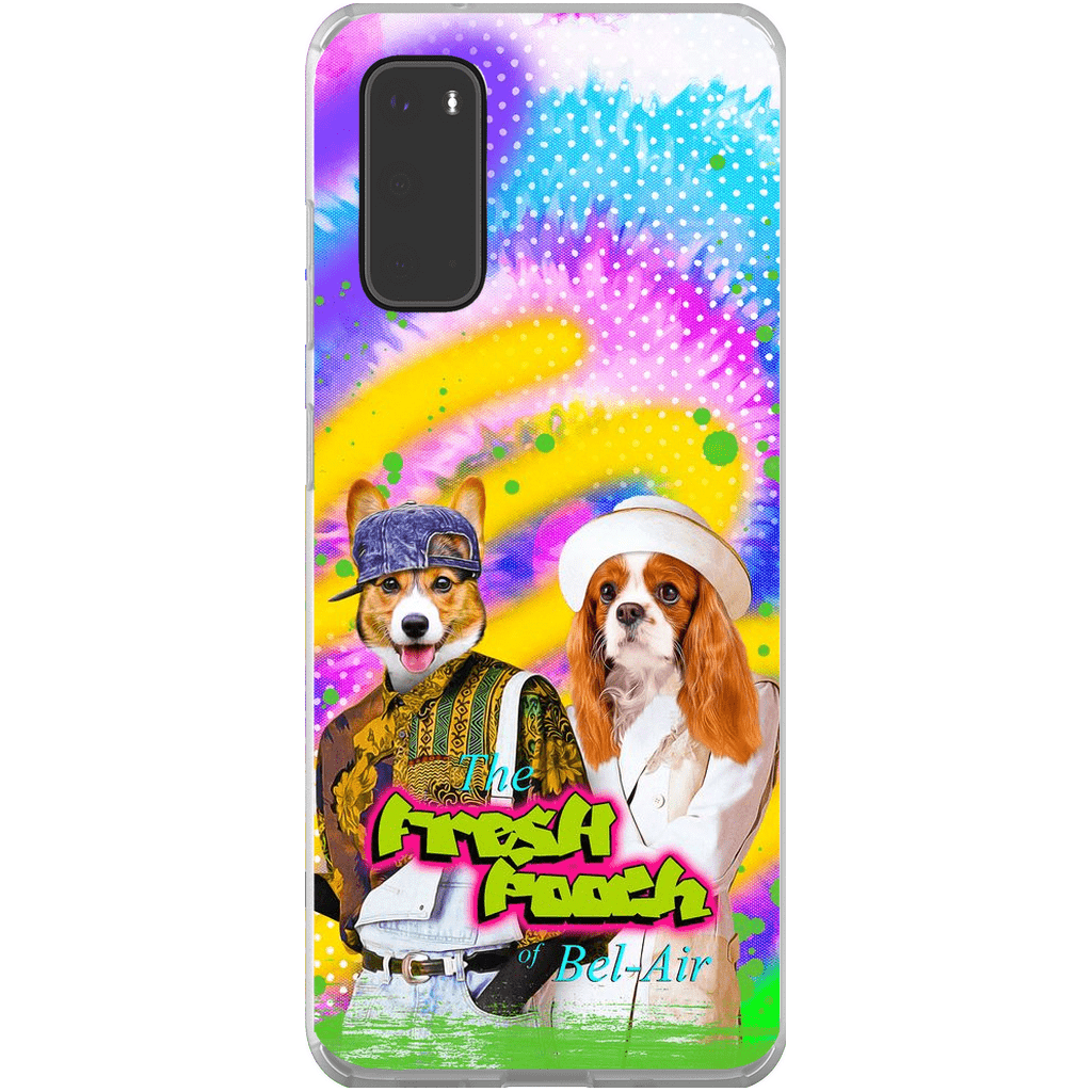 &#39;The Fresh Pooch&#39; Personalized 2 Pet Phone Case