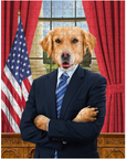 'The President' Personalized Pet Puzzle