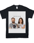 Personalized Modern 2 Pet & Humans T-Shirt