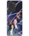 '1980s Lazer Portrait Pet(Male)/Human(Female)' Personalized Phone Case