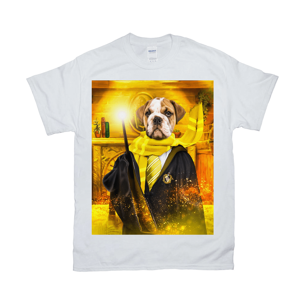 Camiseta personalizada para mascotas &#39;Harry Dogger (Wooflepuff)&#39; 