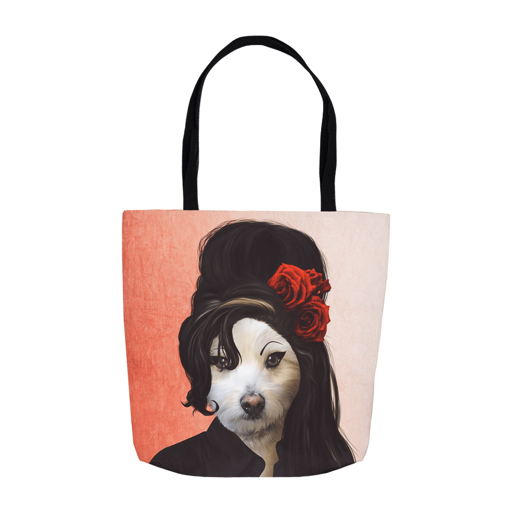 &#39;Amy Doghouse&#39; Personalized Tote Bag