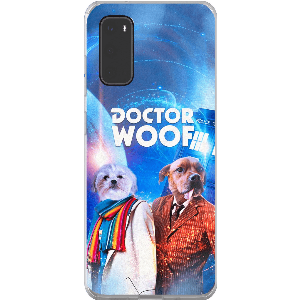 &#39;Dr. Woof&#39; Personalized 2 Pet Phone Case