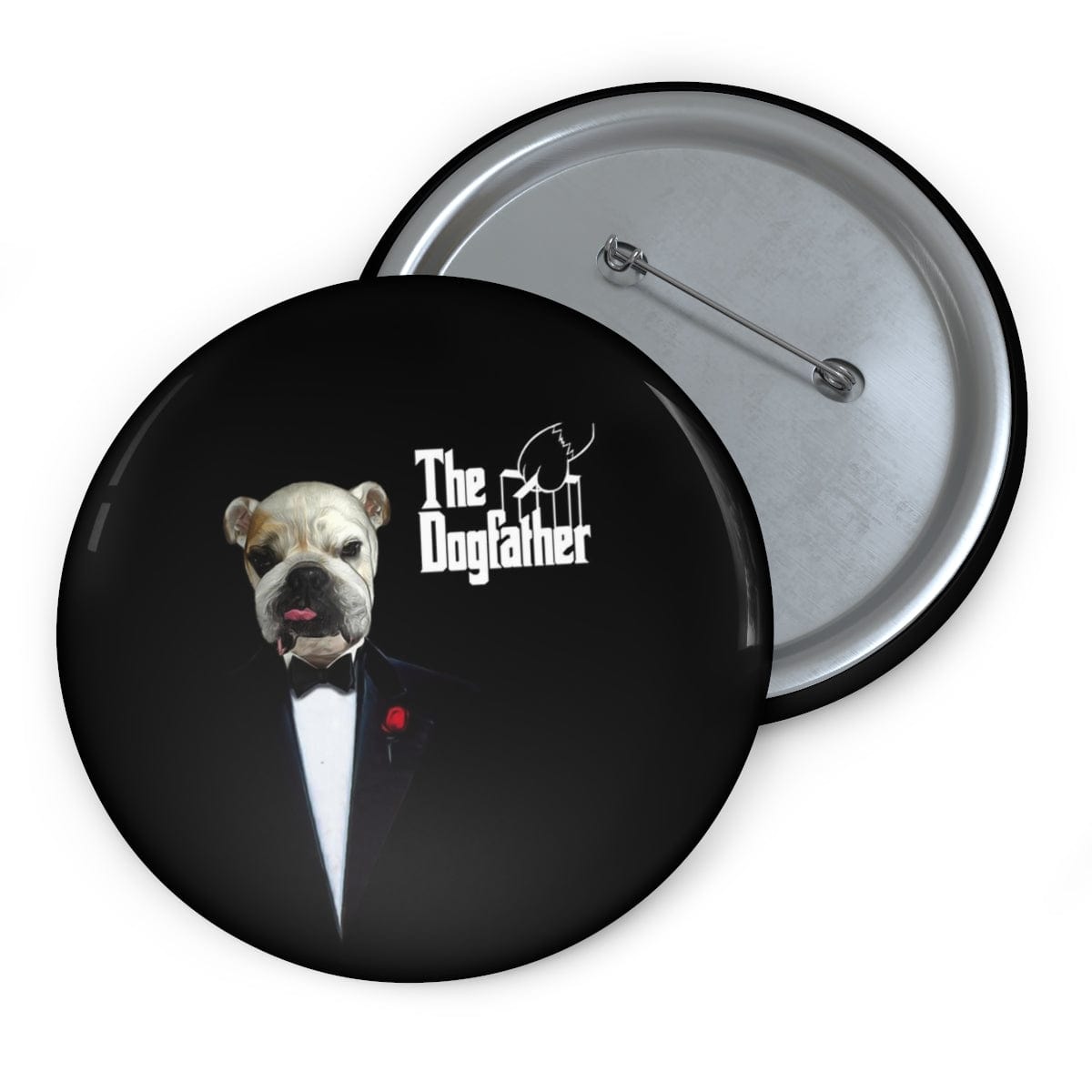 The Dogfather(s) Custom Pin ( 1 - 4 Pets)
