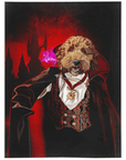 'The Vampire' Personalized Pet Blanket