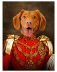 Póster Mascota personalizada 'Sargento Bork'