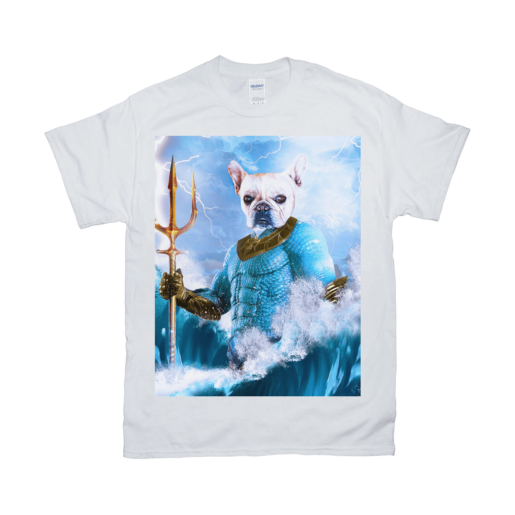 &#39;Pawseidon&#39; Personalized Pet T-Shirt