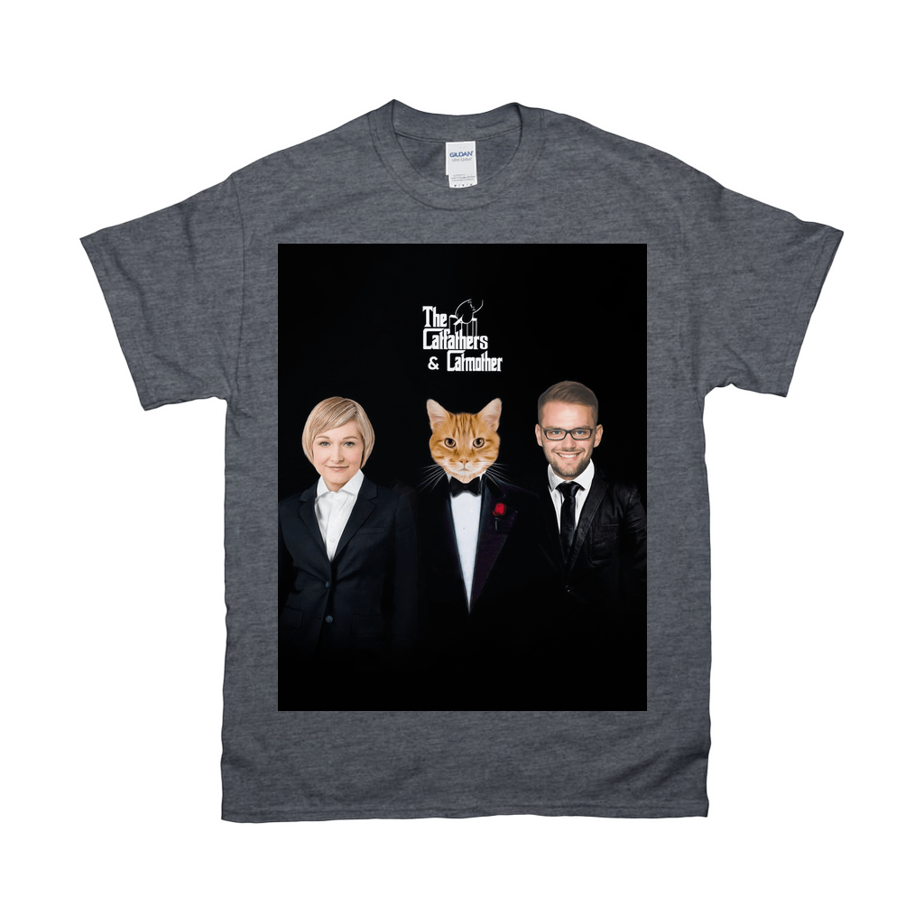 &#39;The Catfathers &amp; Catmother&#39; Personalized T-Shirt