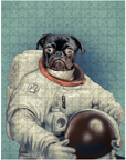 'The Astronaut' Personalized Pet Puzzle