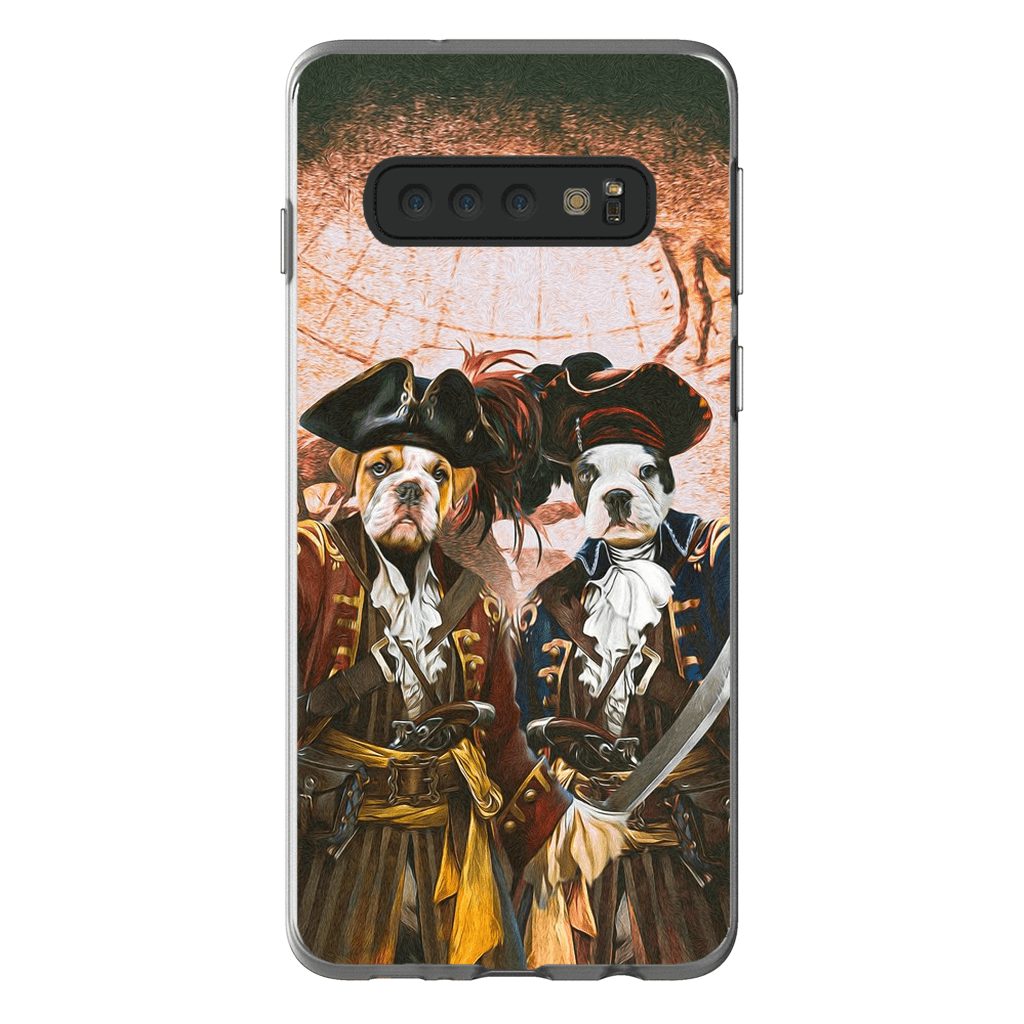 &#39;The Pirates&#39; Personalized 2 Pet Phone Case