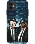'The Blues Doggos'  Personalized 2 Pet Phone Case