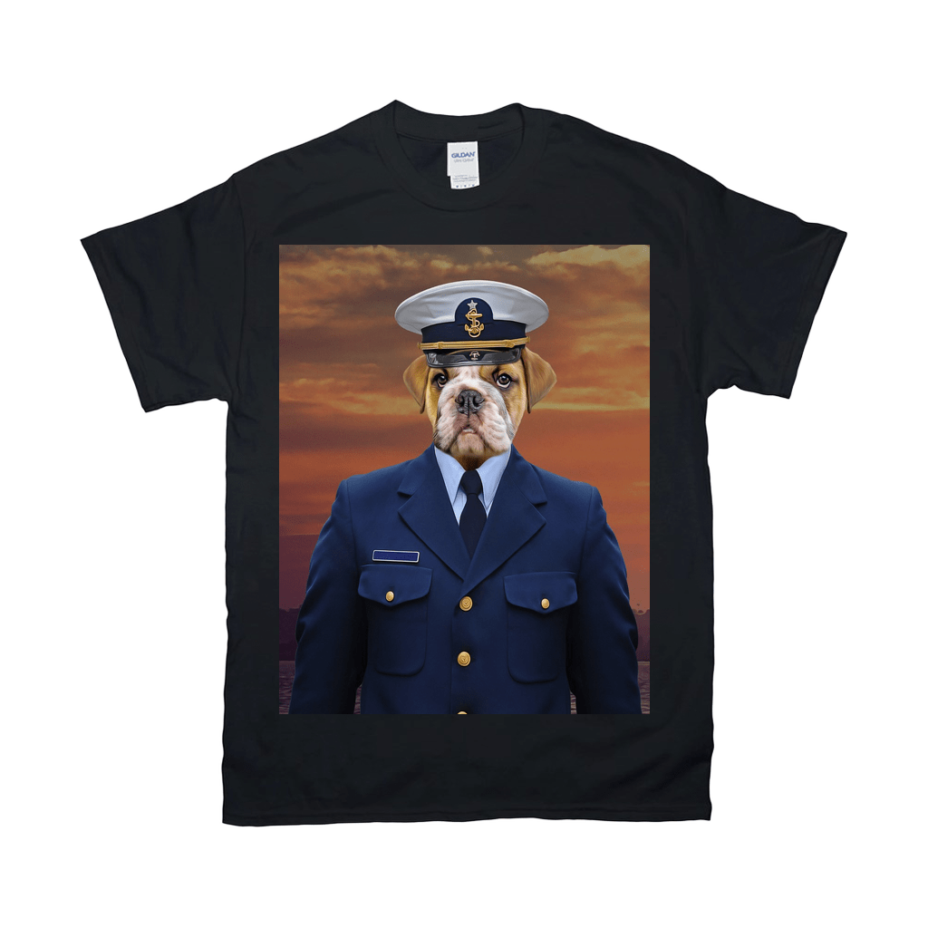 &#39;The Coast Guard&#39; Personalized Pet T-Shirt