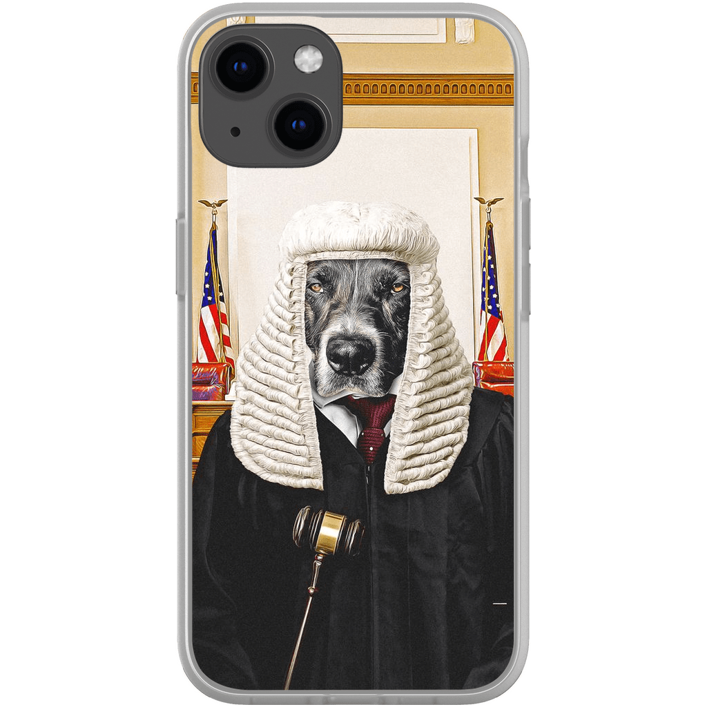 &#39;The Judge&#39; Personalized Phone Case