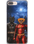 'Batdog & Flash Doggo' Personalized 2 Pet Phone Case
