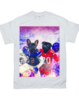 'Buffalo Doggos' Personalized 2 Pet T-Shirt