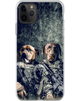 'The Army Veterans' Personalized 2 Pet Phone Case