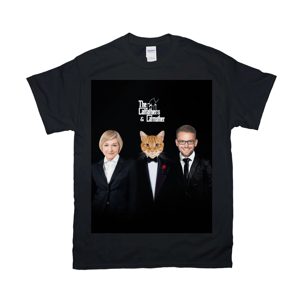 &#39;The Catfathers &amp; Catmother&#39; Personalized T-Shirt