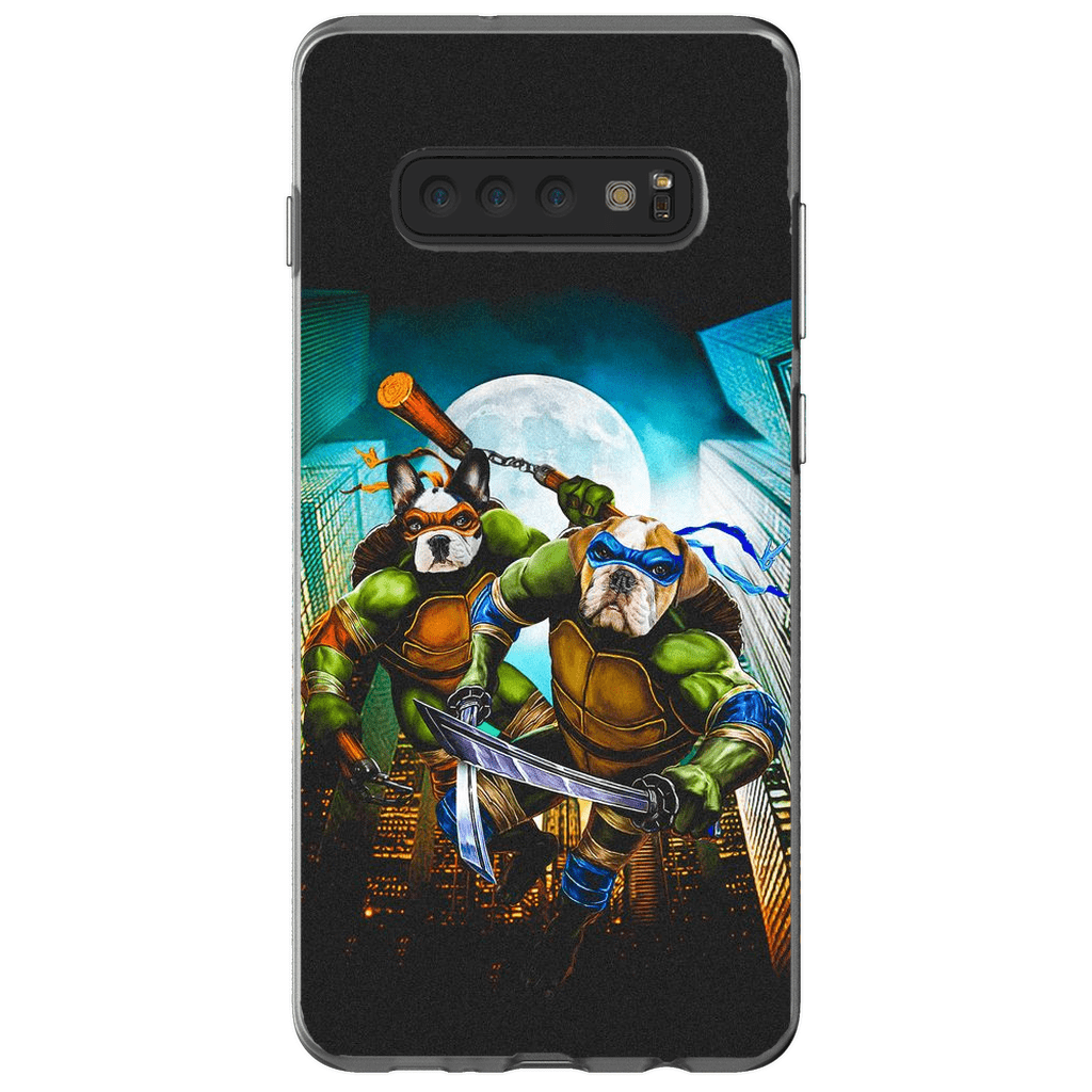 &#39;Teenage Mutant Ninja Doggos&#39; Personalized 2 Pet Phone Case