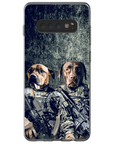 'The Army Veterans' Personalized 2 Pet Phone Case