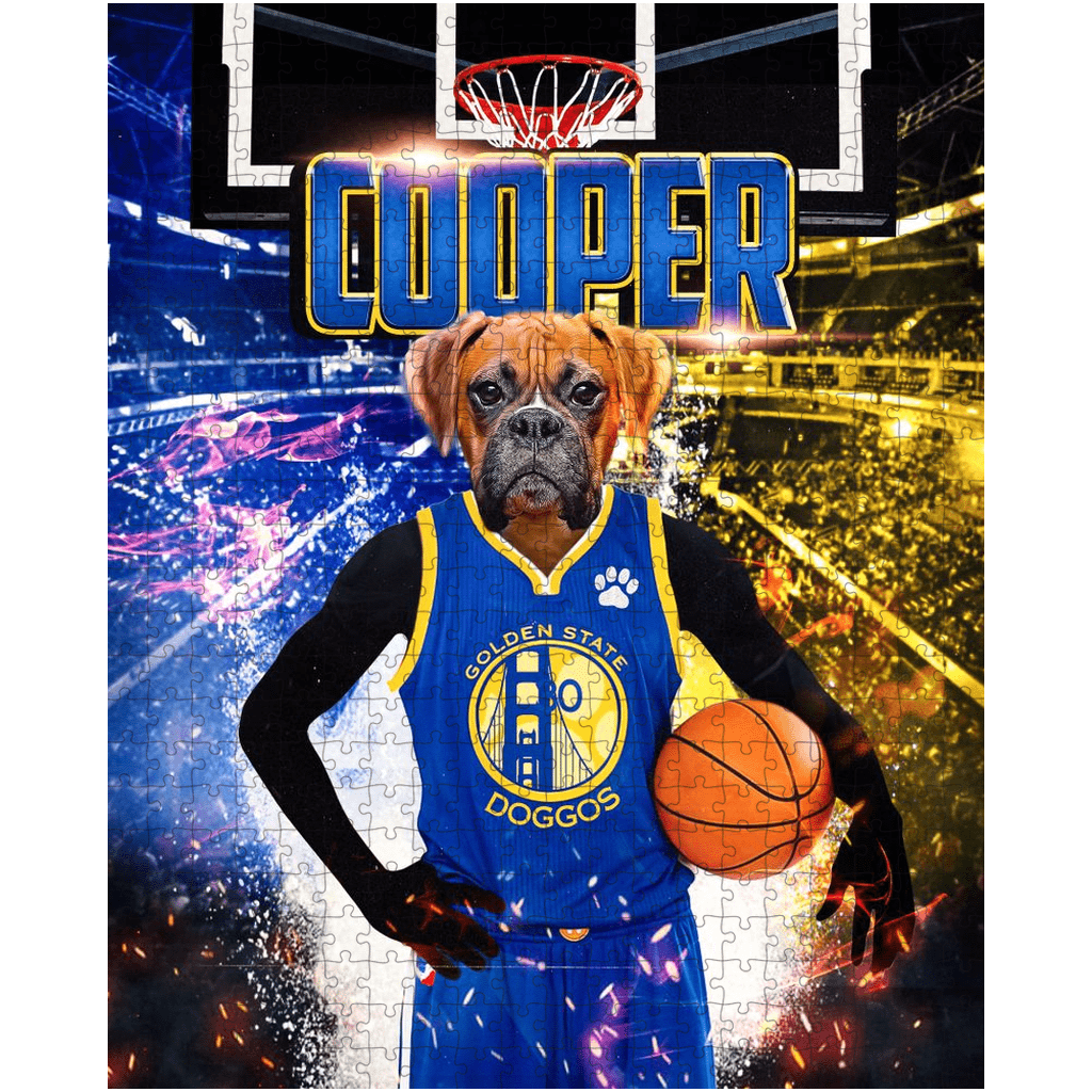 'Golden State Doggos' Personalized Pet Puzzle