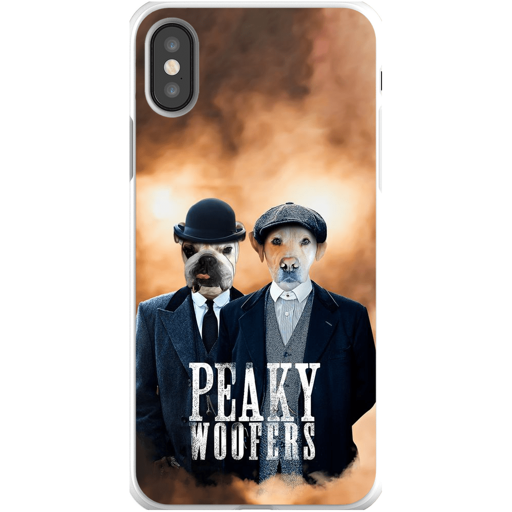 &#39;Peaky Woofers&#39; Personalized 2 Pet Phone Case