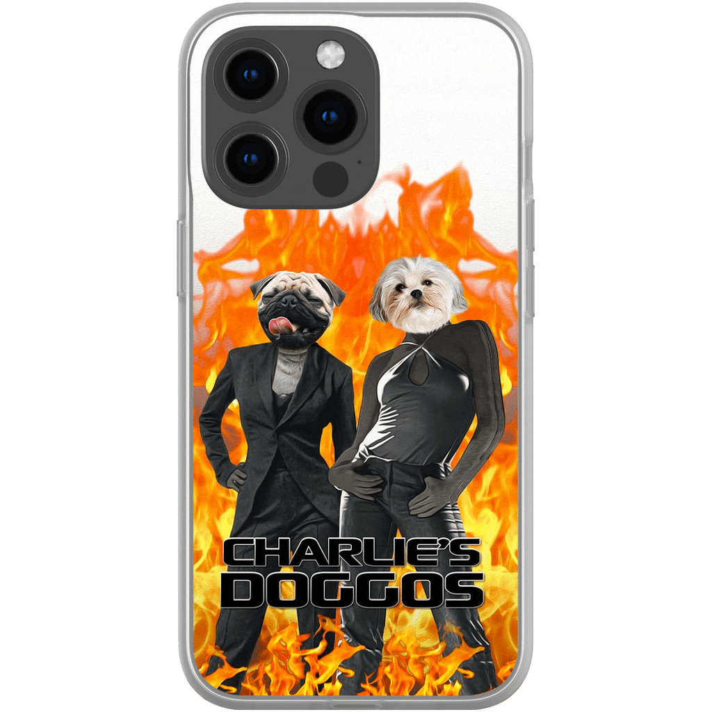 'Charlie's Doggos' Personalized 2 Pet Phone Case