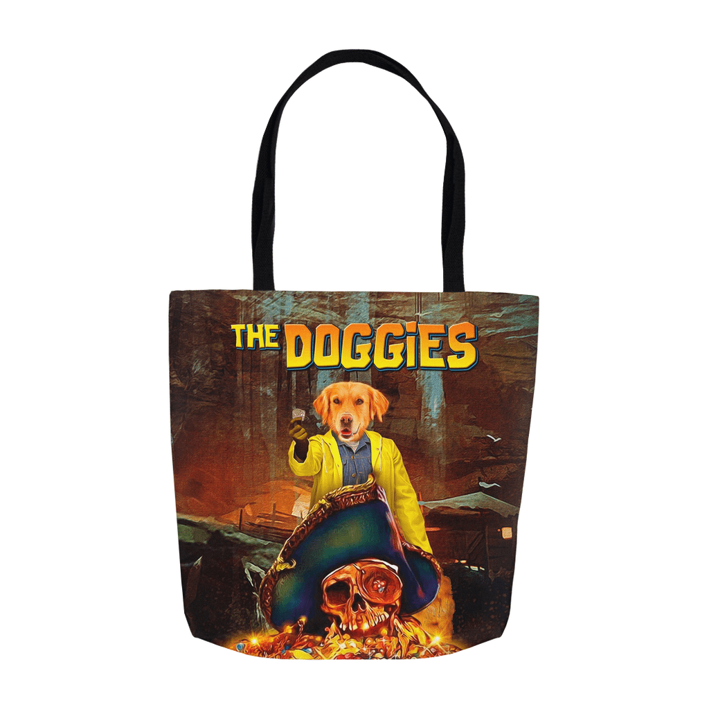&#39;The Doggies&#39; Personalized Tote Bag