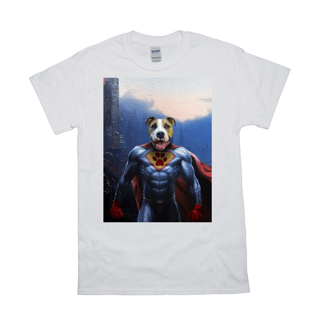 Camiseta personalizada para mascotas &#39;Super Dog&#39; 