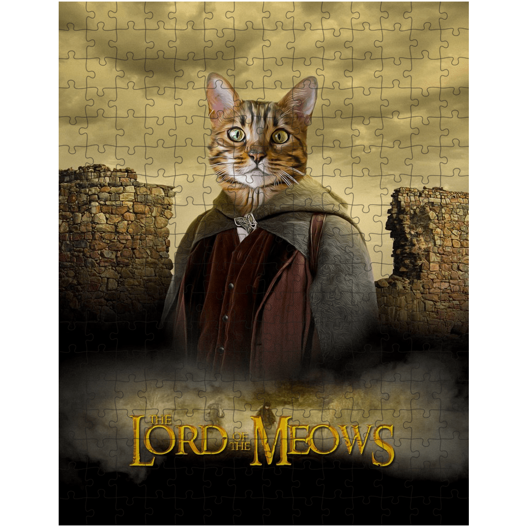 &#39;Lord of the Meows&#39; Personalized Pet Puzzle