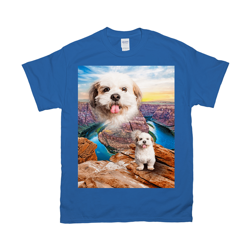 Camiseta personalizada para mascotas &#39;Majestic Canyon&#39; 