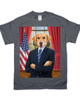 'The President' Personalized Pet T-Shirt