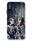 'The Army Veterans' Personalized 2 Pet Phone Case