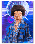 'The Disco Doggo' Personalized Pet Poster