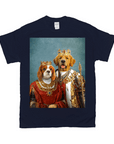 'King And Queen' Personalized 2 Pet T-Shirt
