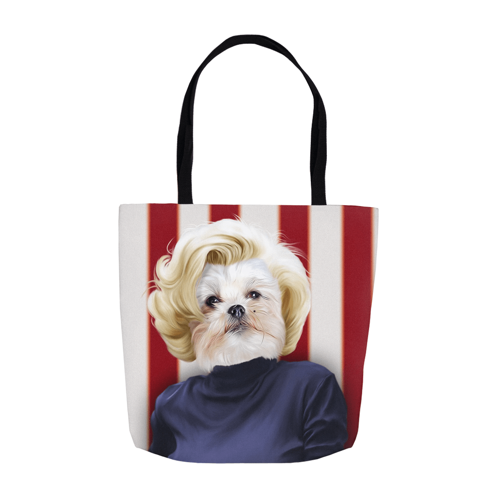 &#39;Marilyn Monpaw&#39; Personalized Tote Bag