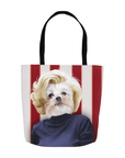 'Marilyn Monpaw' Personalized Tote Bag
