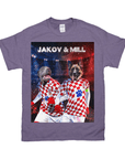 'Croatia Doggos' Personalized 2 Pet T-Shirt