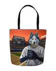 'The Baseball Player' Personalized Tote Bag